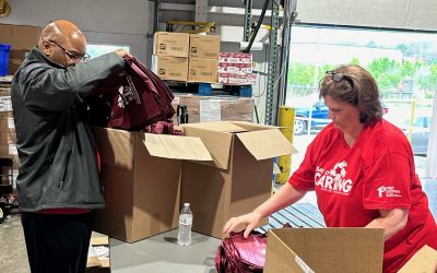 Twin City Senior Leadership Team Volunteers for United Way Day of Caring