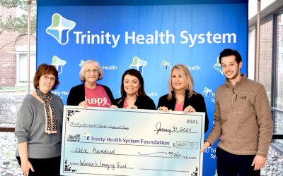 Media Round-Up: Breast Cancer Survivors Donate Winnings to Trinity Health System Foundation